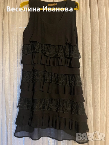 Черна рокля Combipel