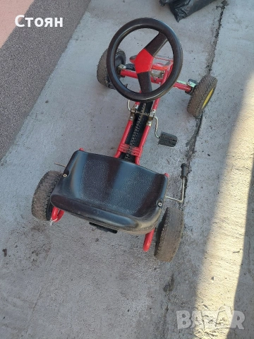 картинг количка , снимка 2 - Детски велосипеди, триколки и коли - 54313381