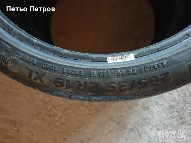 255 35 19 XL Continental  sport contact 6, снимка 2 - Гуми и джанти - 50913467