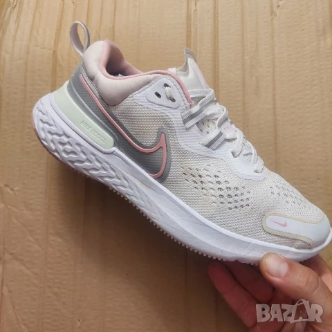 NIKE REACT MILER 2 CW7136-101 White, снимка 12 - Маратонки - 50704219