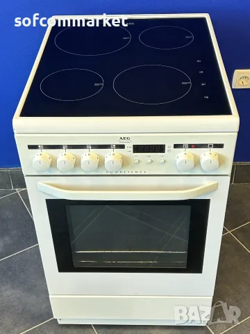 Индукционна печка AEG Competence (50 см) – 12 м. гаранция, снимка 3 - Печки, фурни - 56126111