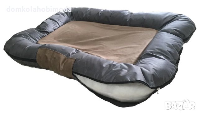 Легло за домашни любимци Deluxe,Водоустойчиво,Свалящ се калъф,използване на открито.100x68x12 см, снимка 2 - Други стоки за животни - 40692375