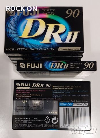 Аудио касети FUJI DR-II Хромдиоксид 90мин