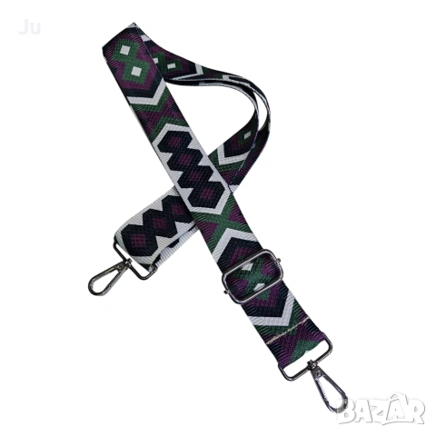 Цветна дръжка за чанта, текстилна , снимка 5 - Чанти - 33263278