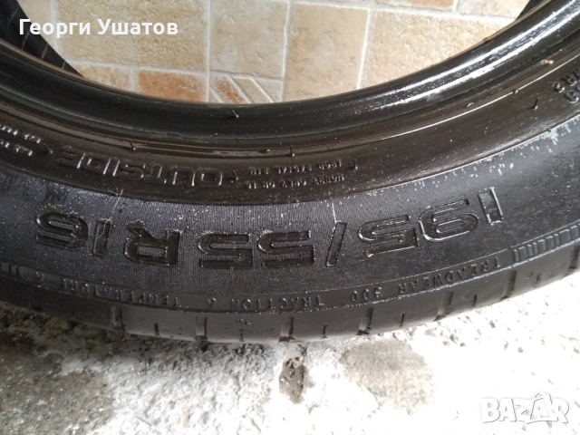 Единична гума НОКИАН 195х55х16, снимка 10 - Гуми и джанти - 53367037