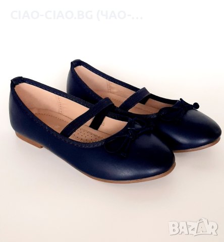 №24-37, Балеринки, Официални пантофки за момиче с малка панделка, снимка 4 - Детски обувки - 42080205