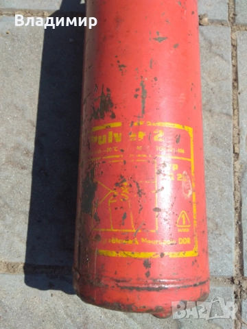 Пожарогасител за автомобил прахов, снимка 2 - Аксесоари и консумативи - 51515661