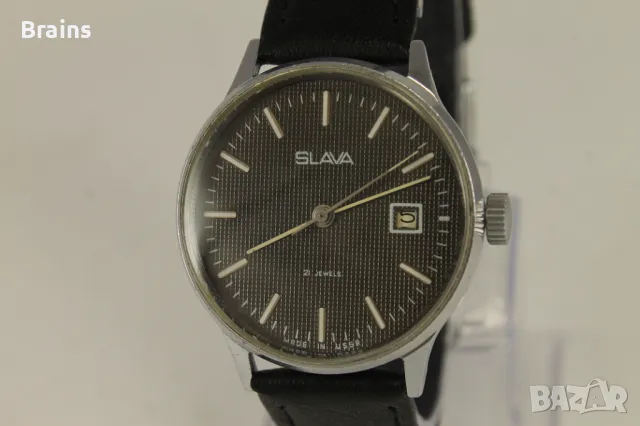 Колекционерски Руски Часовник СЛАВА 21 Jewels, снимка 3 - Антикварни и старинни предмети - 49815127