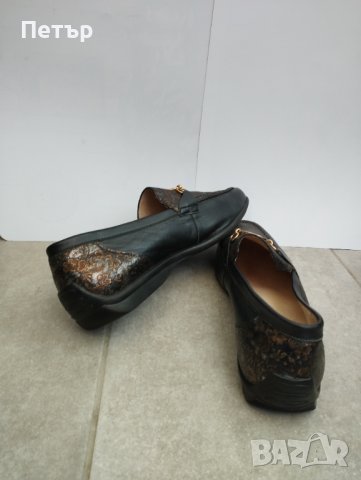 Продавам дамски, кожени обувки, снимка 4 - Дамски елегантни обувки - 40608124