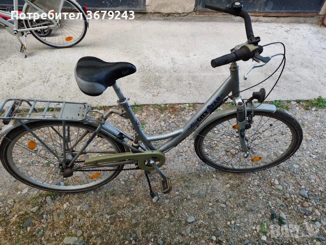 Алуминиев градски велосипед Alu City Star 26" / 28" – С две амортисьора (Full Suspension), снимка 8 - Велосипеди - 55947110