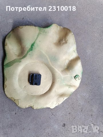 стар дизайнерски часовник от порцелан/керамика, снимка 2 - Антикварни и старинни предмети - 37478542