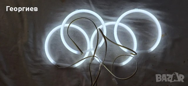 BMW E65 Cotton angel eyes Ангелски очи БМВ Е65, снимка 5 - Части - 50543571