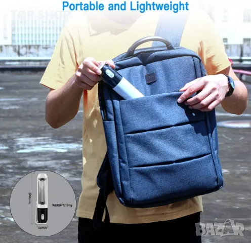 UV лампа за дезинфекция USB интелигентна за стерилизация Почистване 55 лв, снимка 7 - Други стоки за дома - 49641894