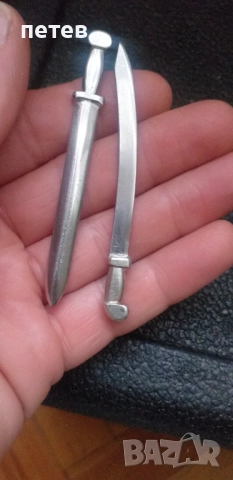 Сабя миниатюра. Меч миниатюра., снимка 5 - Антикварни и старинни предмети - 52342482