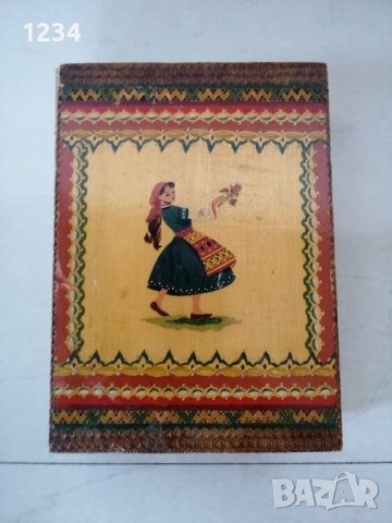 Дървена кутия 22 х 16 h 6 см. , снимка 5 - Други стоки за дома - 37551352