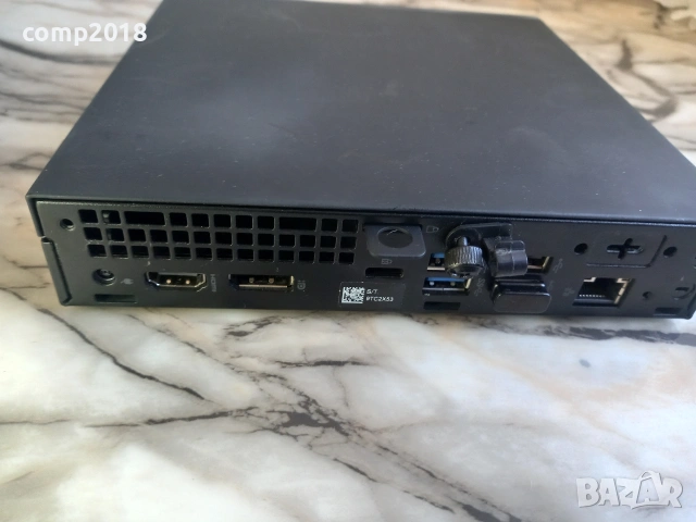 Мини компютър Dell 3070 Micro Intel Core i5-8500T 16gb ssd+hdd 4k, снимка 2 - За дома - 54324344