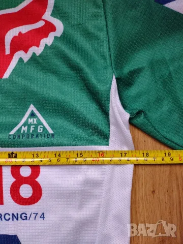 Fox Racing 180 Sayak - Moto Jersey Мото крос, снимка 11 - Спортна екипировка - 56201008