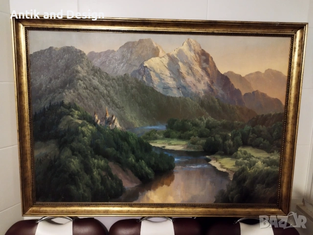 Руска Маслена Картина , снимка 12 - Антикварни и старинни предмети - 54093701