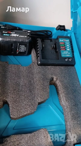 Акумулаторен Винтоверт 36V 8Ah 2 Батерии, снимка 2 - Винтоверти - 52247060