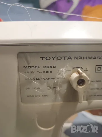 Многооперационна домашна машина Toyota, снимка 4 - Шевни машини - 56171381