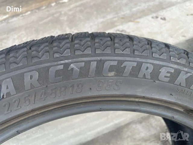 225/45R18 Maxxis Dot-24)Зимни гуми 7мм., снимка 4 - Гуми и джанти - 55938907