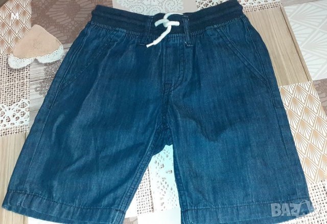 H&m къси дънкови гащи, снимка 1 - Детски къси панталони - 37034550