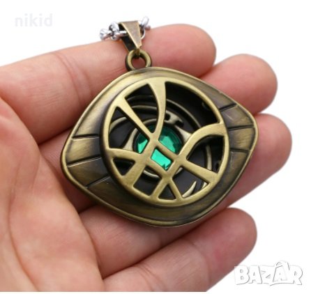 Marvel Avengers Doctor Strange Доктор Стрейндж Отмъстителите колие медальон, снимка 2 - Колиета, медальони, синджири - 32203437