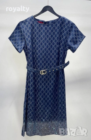 Gucci Нова Дамска Рокля Два Цвята Гучи, снимка 5 - Рокли - 53899775