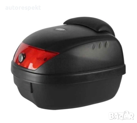 Куфар за мотор, скутер с облегалка 0117, снимка 3 - Аксесоари и консумативи - 53897419