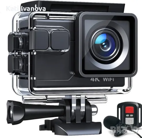 Victure Action Cam AC700 4K 20MP WiFi подводна камера 40м Ultra HD  спортна камера 2,0-инчов LC