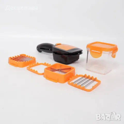 Мултифункционално ренде за плодове и зеленчуци 5 в 1 Genius Nicer Dicer, снимка 10 - Други - 48915306