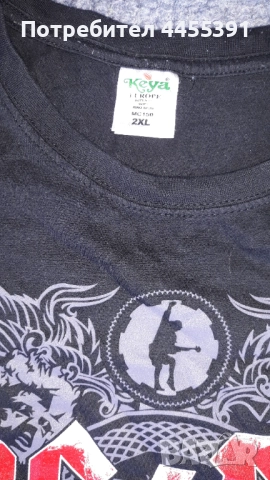 Тениска групи AC DC. Black ice 2010, снимка 2 - Тениски - 51504750