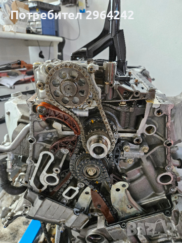 Мерцедес смяна на вериги m278 m276 София, снимка 8 - Ремонт на двигатели - 44809122