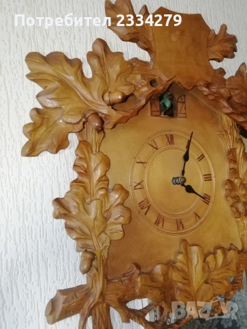 Стар часовник ,,Шварцвалд-кукувица", N:2 часовник с метростанция, снимка 2 - Антикварни и старинни предмети - 53137153