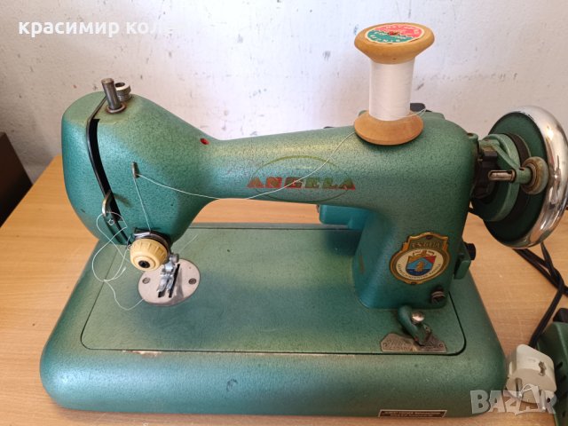 стара немска шевна машина "ANGELA", снимка 5 - Антикварни и старинни предмети - 44274646