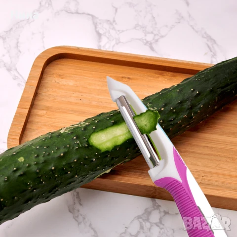 Белачка за зеленчуци, професионален нож за плодове от неръждаема стомана, снимка 3 - Прибори за хранене, готвене и сервиране - 50732242