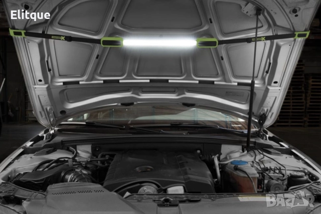 Регулируема акумулаторна LED работна лампа с 1000+ лумена , снимка 3 - Лед осветление - 52906314