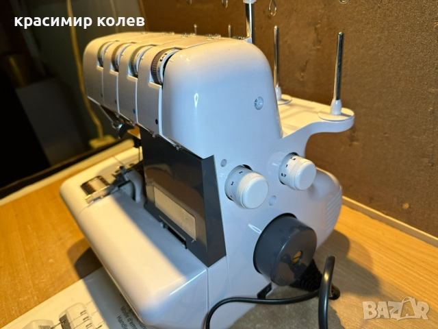 4-конечен немски оверлог "Medion Micromaxx", снимка 8 - Шевни машини - 52620597