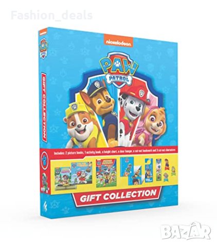 Нов PAW PATROL илюстрирана колекция с приказки и занимания Деца Подарък, снимка 2 - Образователни игри - 42324138