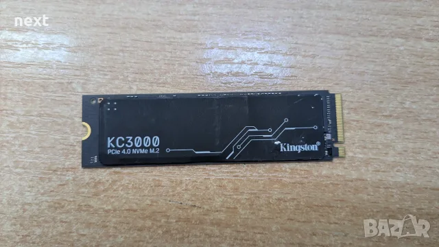 Kingston KC3000 512GB NVMe SSD M.2 2280 PCIe 4.0 x4 + Гаранция