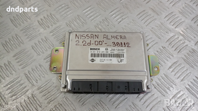Компютър Nissan Almera 2.2D 2000г. 0281010265, снимка 1 - Части - 44695614