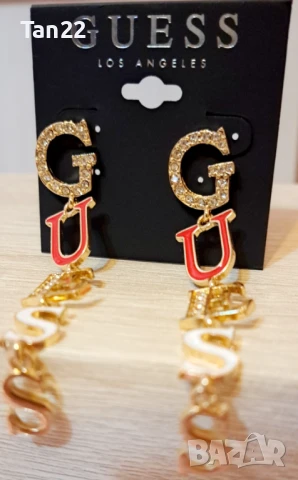 Маркови висящи обици, снимка 3 - Обеци - 50505028