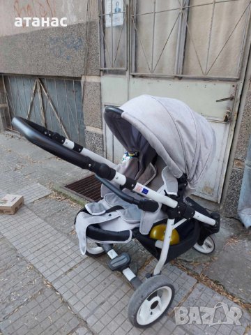 Бебешка количка с два коша, снимка 5 - Детски колички - 44157793