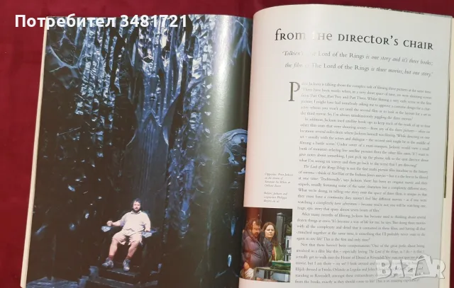 Официален справочник за "Властелина на пръстените" / The Lord of The Rings Official Movie Guide, снимка 9 - Други - 55964055