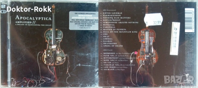 Apocalyptica – оригинални дискове, снимка 3 - CD дискове - 51790684