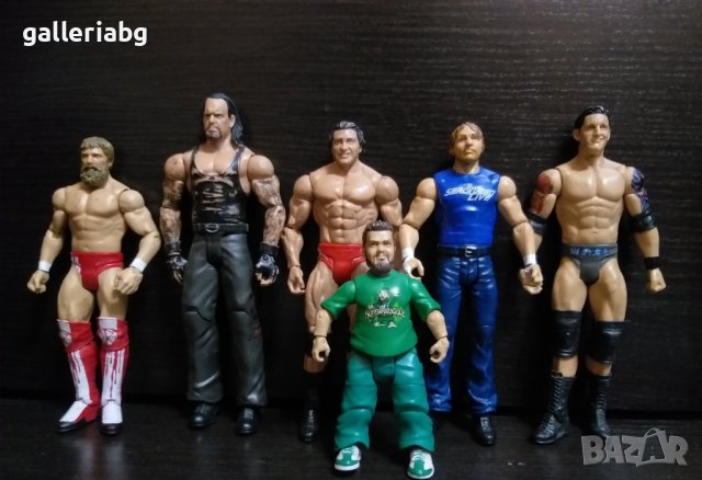 Кеч фигури, кечисти, фигурки - Mattel WWE Wrestling, снимка 4 - Колекции - 37636227