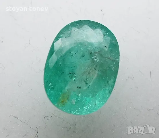 Хипнотизиращ Параиба турмалин в голям размер - 4.96кт.! Сертифициран! Нов!, снимка 8 - Бижутерийни комплекти - 44659464