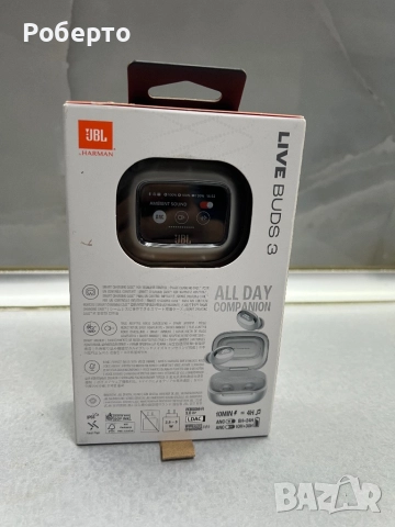 Слушалки JBL LiveBuds 3, снимка 2 - Безжични слушалки - 52900730