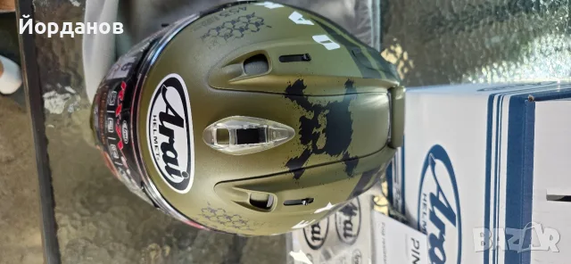 Каска Arai RX-7 EVO размер L Maverick 2026, снимка 3 - Мотоциклети и мототехника - 55742857