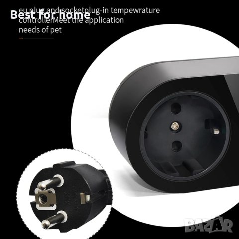 NICREW Цифров LED контролер,Термостат за терариум,аквариум,оранжерия,ферментация220V, снимка 5 - Терариуми и оборудване - 42604594